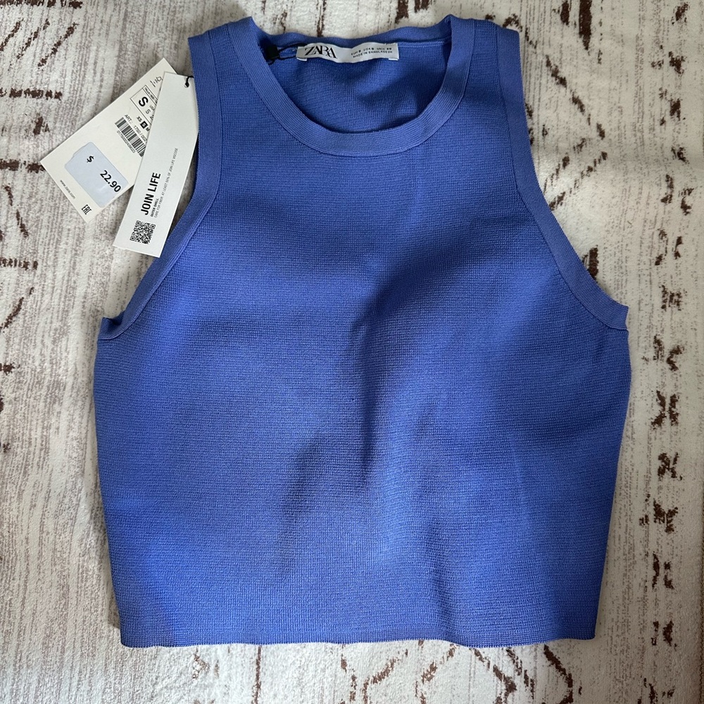 Purple Zara top